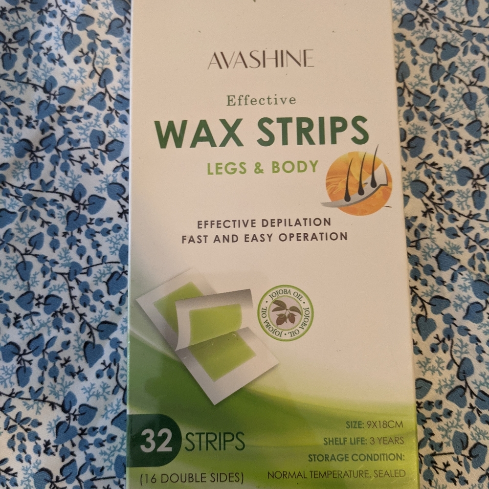 At home wax strips